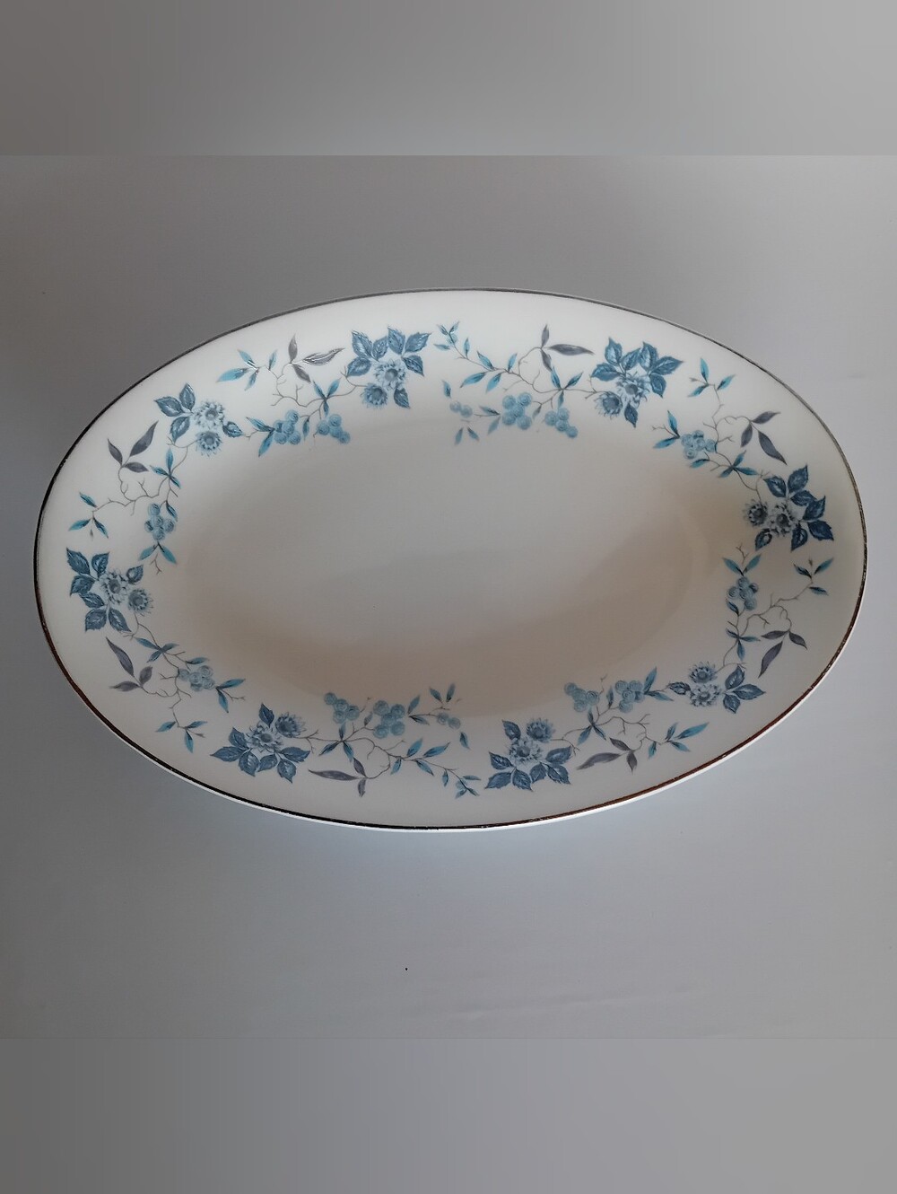 Johnson Brothers Ironstone- Snowhite Porcelain Oval Plate Bowl Trinket Dish
